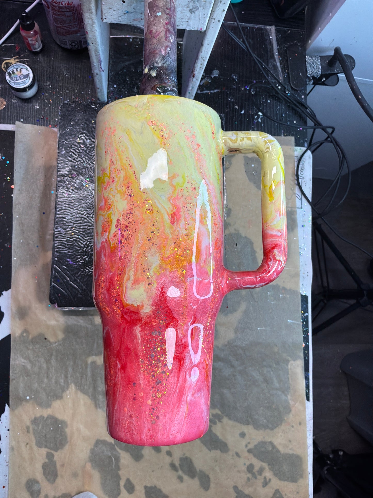 40 Oz Handle Tumbler