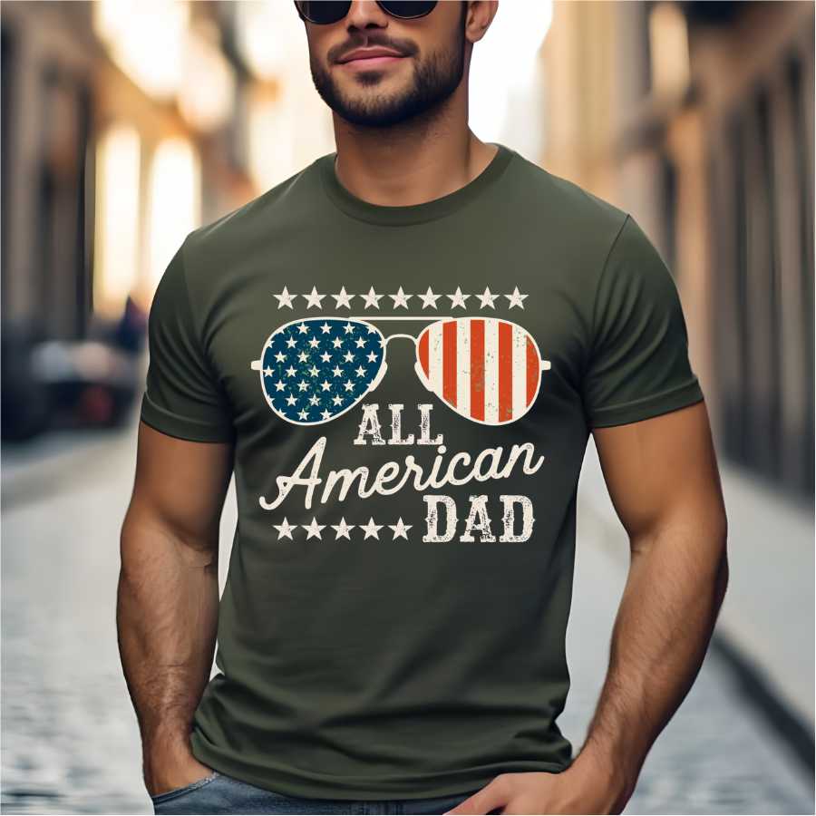 All American Dad DTF Transfer