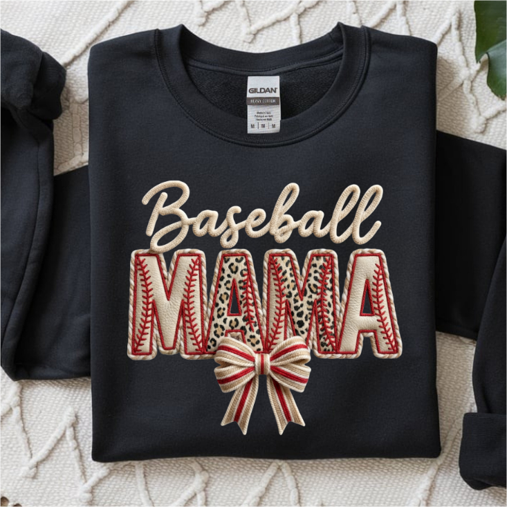 Baseball Mama DTF Transfer