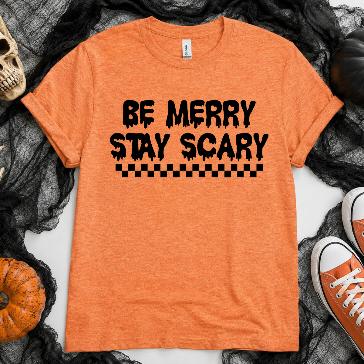 Be Merry Stay Scary DTF Transfer