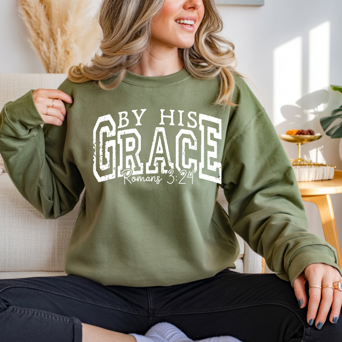 By His Grace DTF Transfer