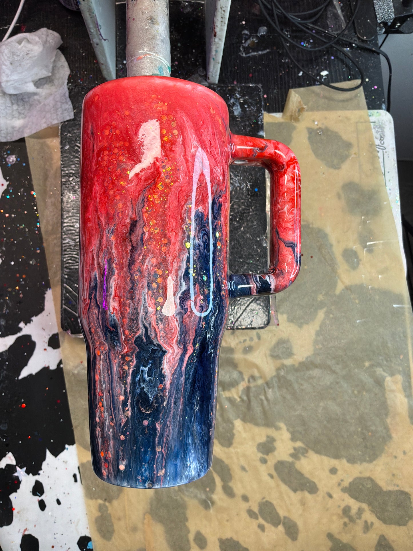 30 Oz Handle Tumbler
