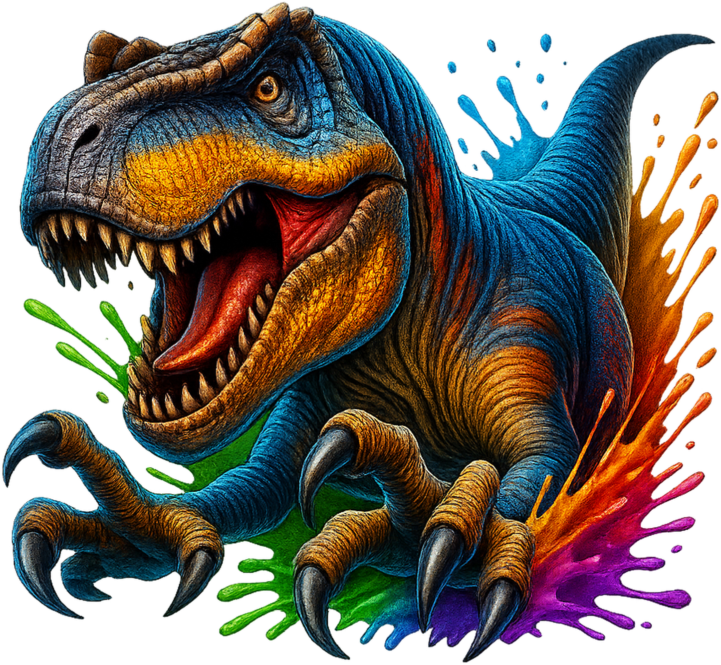 Dinosaur T-Rex DTF Transfer