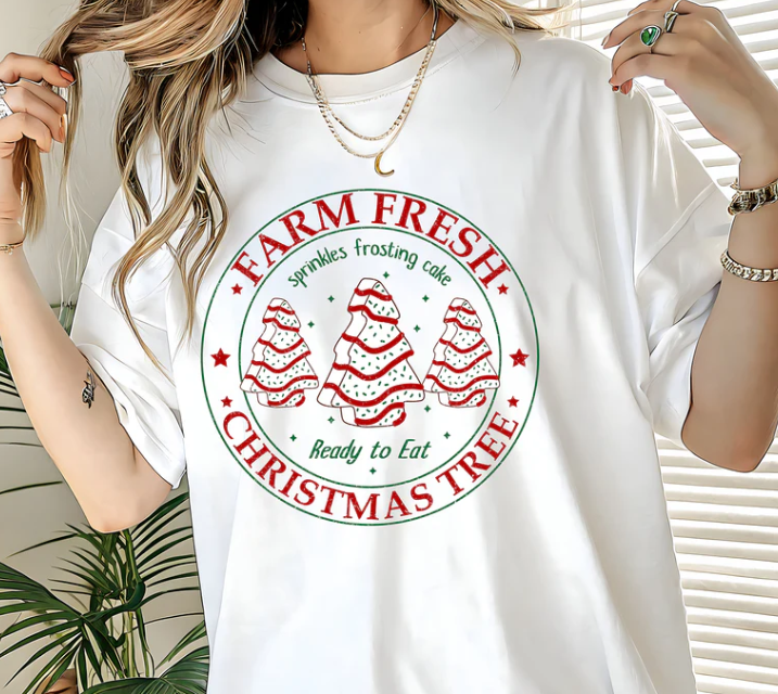 Design - Farm Fresh Christmas Tree Cake