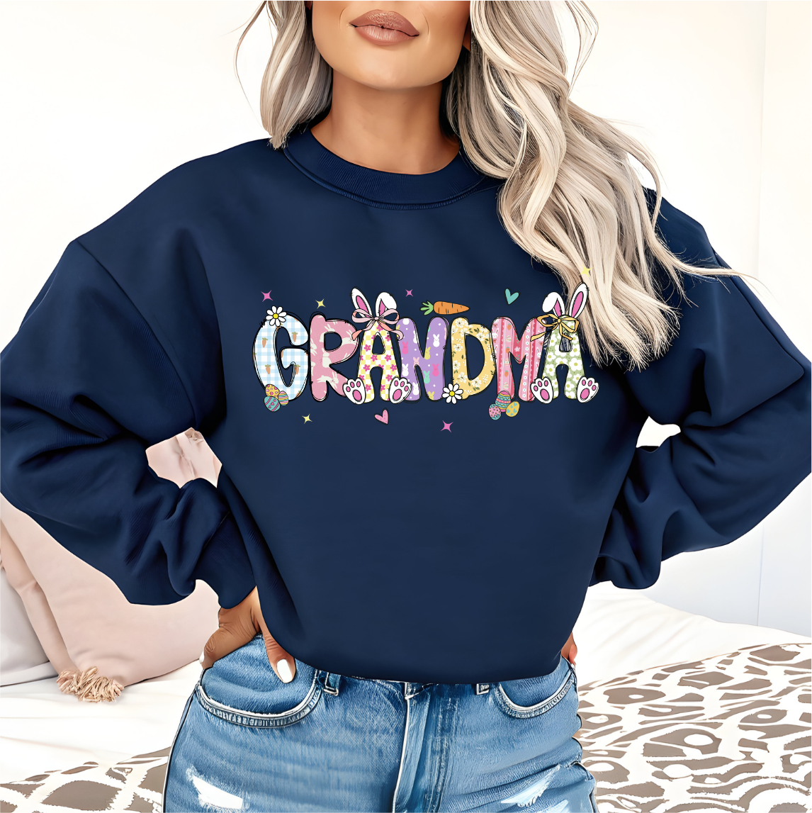 Grandma Easter DTF Transfer