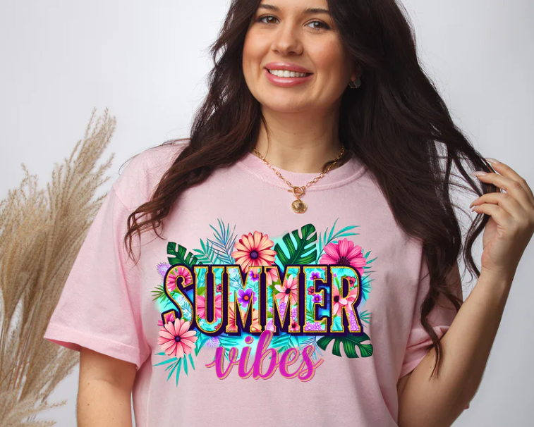 Design - Green Floral Summer Vibe