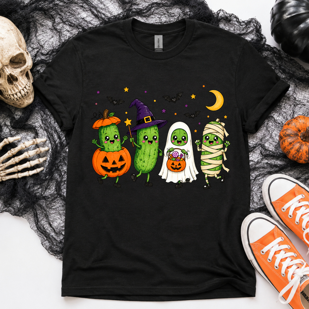 Halloween Pickles DTF Transfer