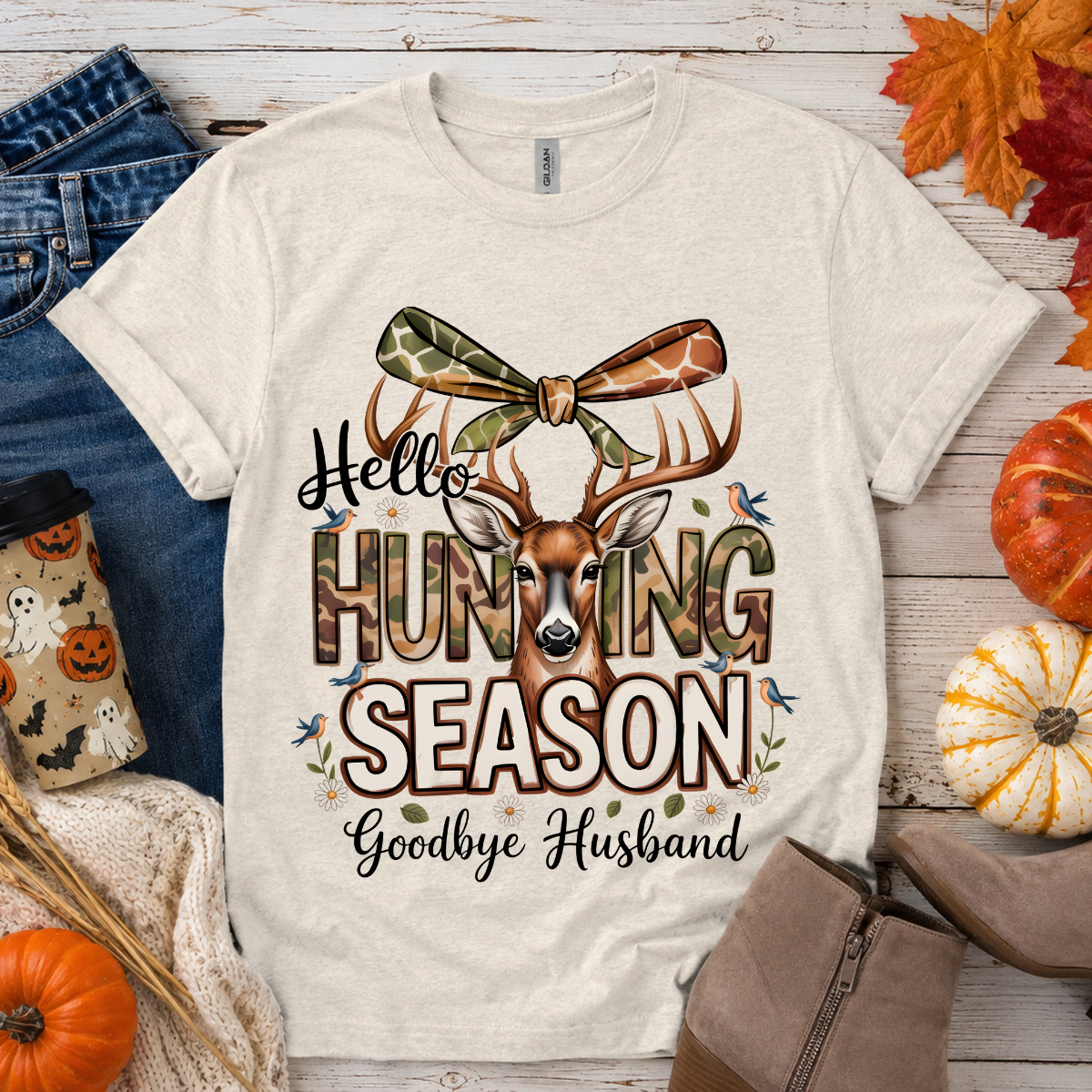 Hello Hunting Season DTF Transfer