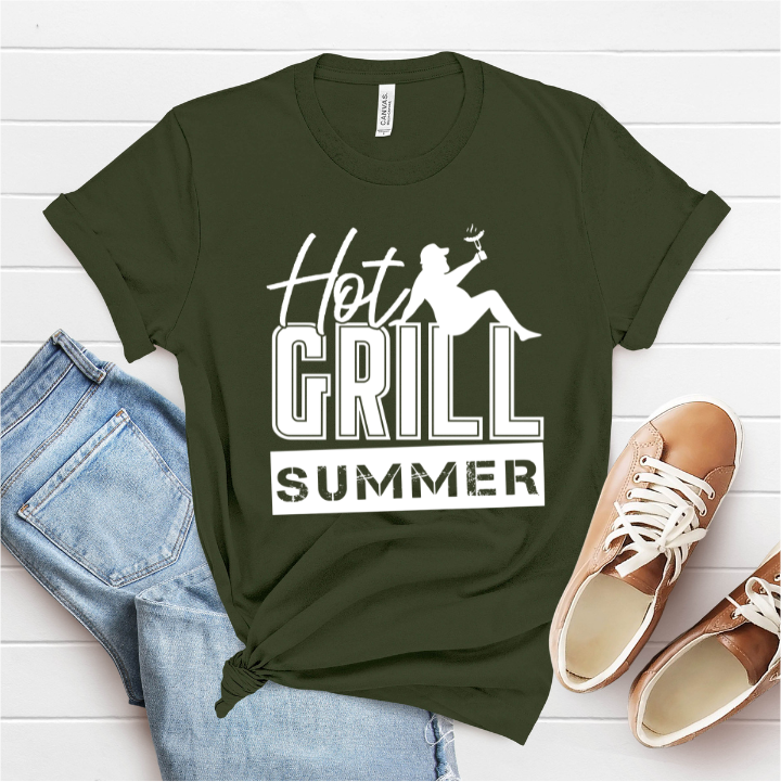 Hot Grill Summer DTF Transfer