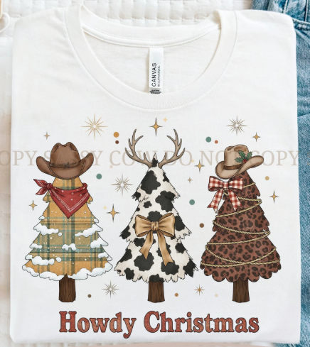 Design - Howdy Christmas (Glitter)