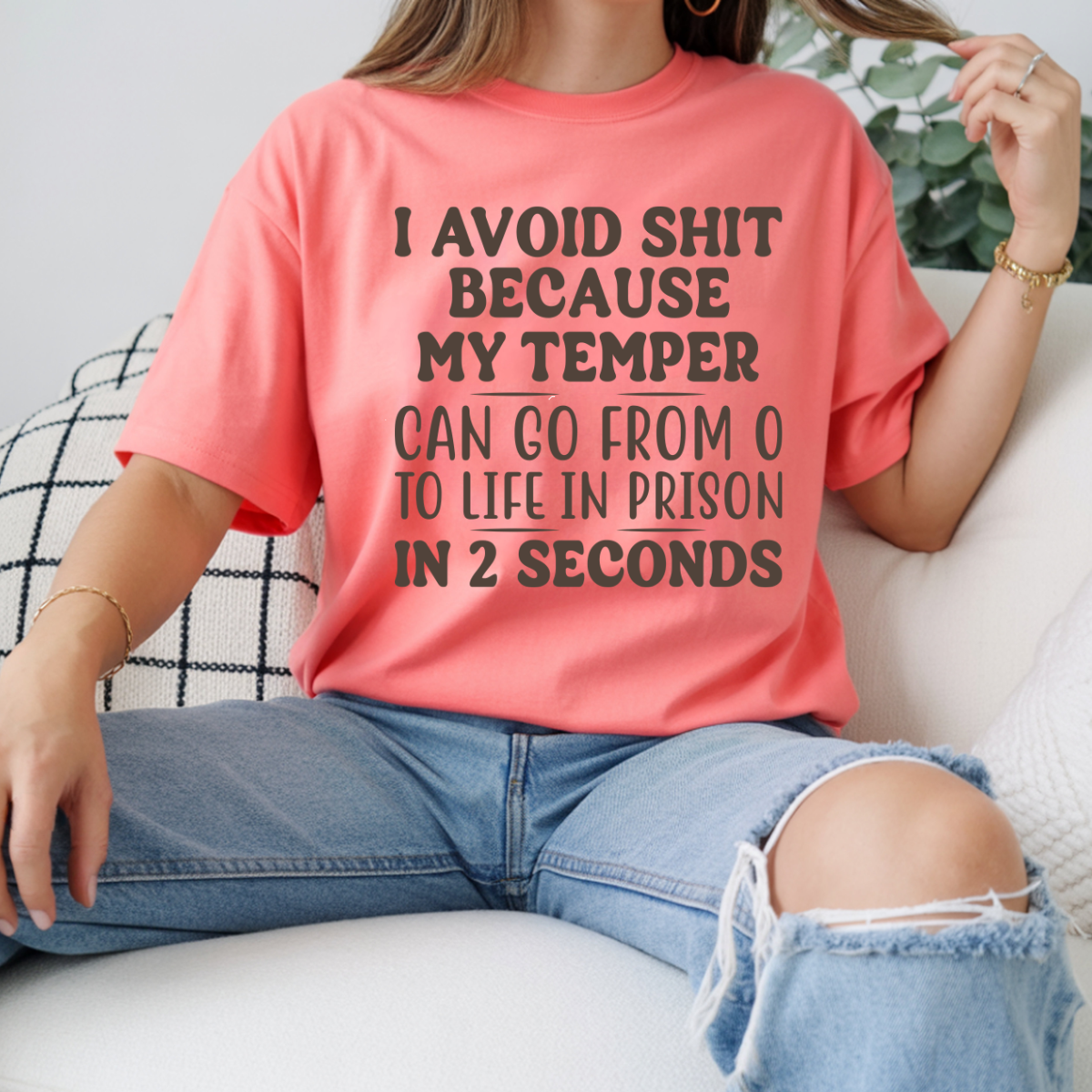I Avoid Shit DTF Transfer