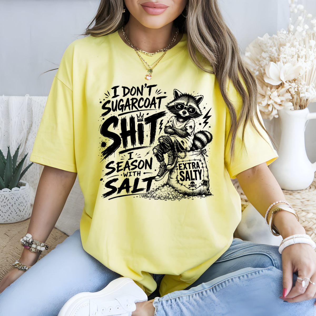 I Don't Sugarcoat Shit DTF Transfer