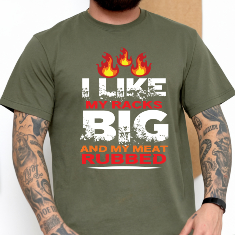 I Like My Racks Big DTF Transfer
