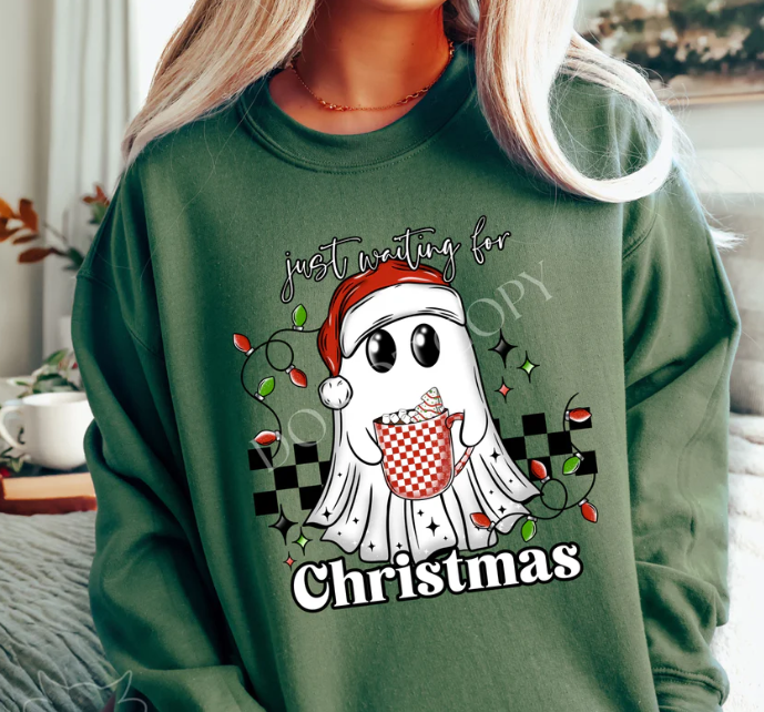 Design - Just Waiting For Christmas (Glitter)