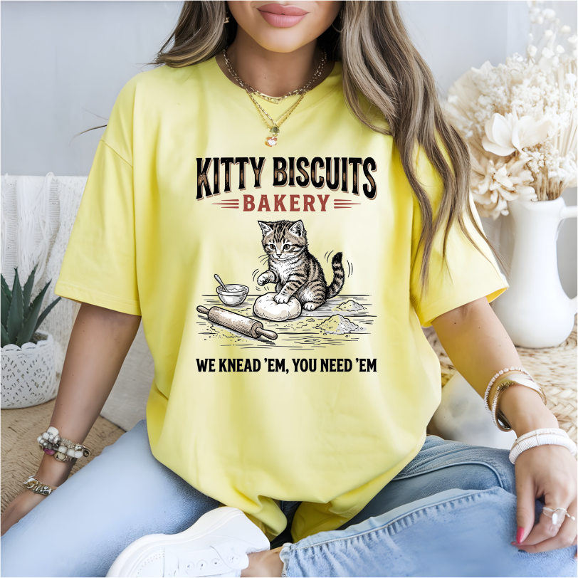 Kitty Biscuits DTF Transfer