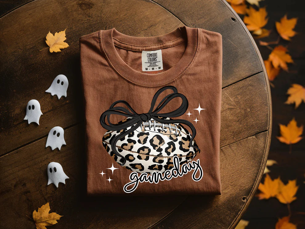 Design - Leopard Game Day Football