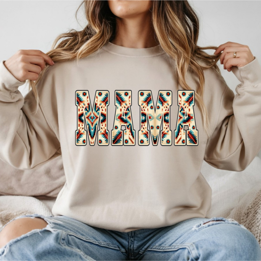 Mama Western DTF Transfer