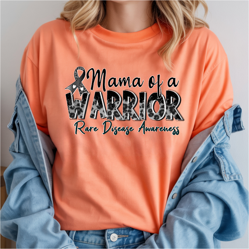 Mama of a Warrior Rare Disease DTF Transfer