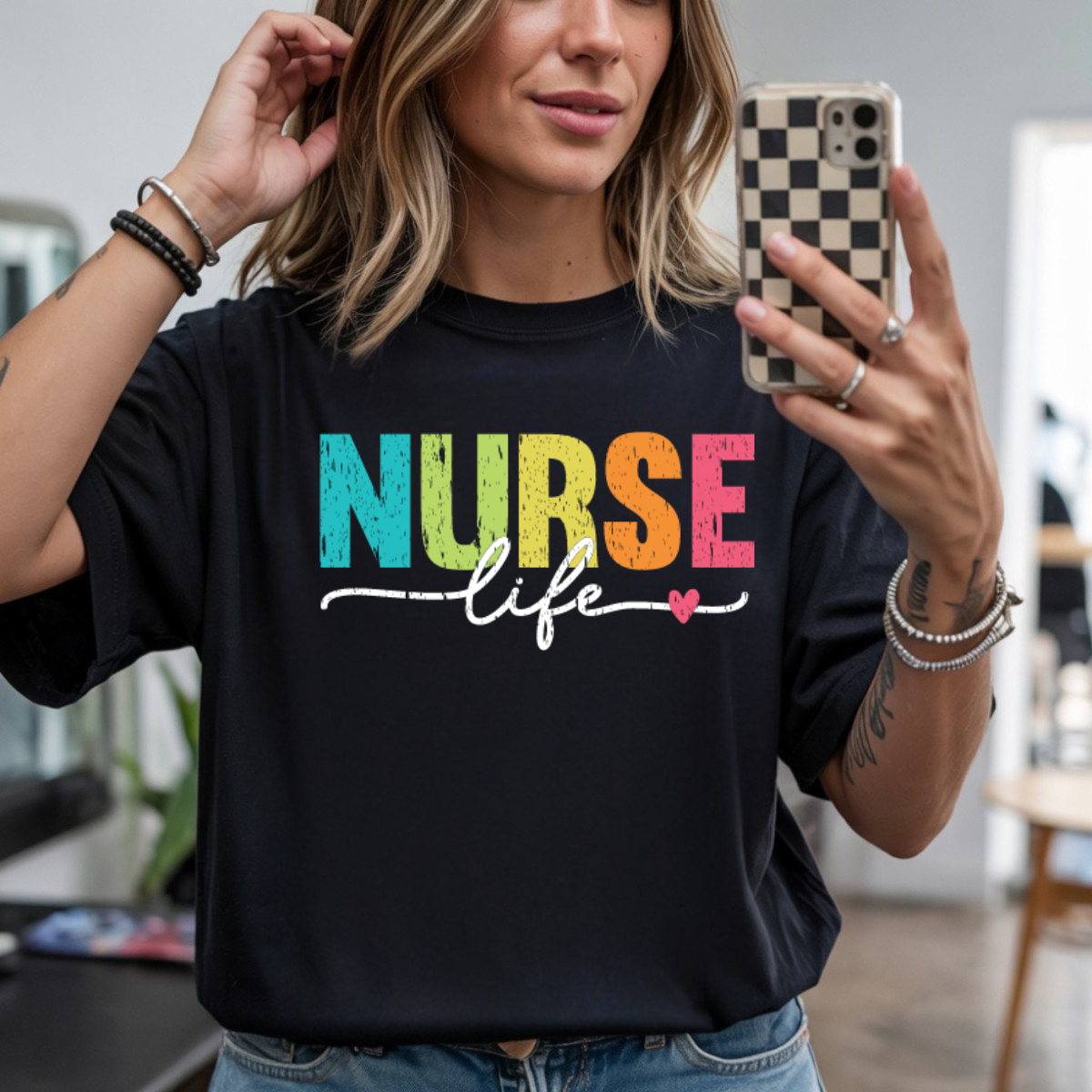 Nurse Life DTF Transfer