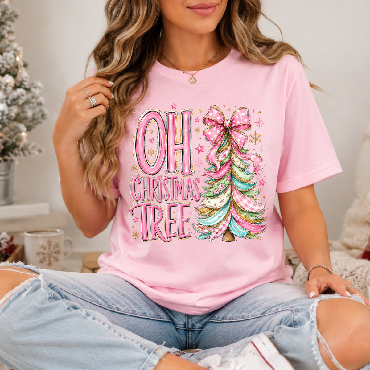 Oh Christmas Tree DTF Transfer