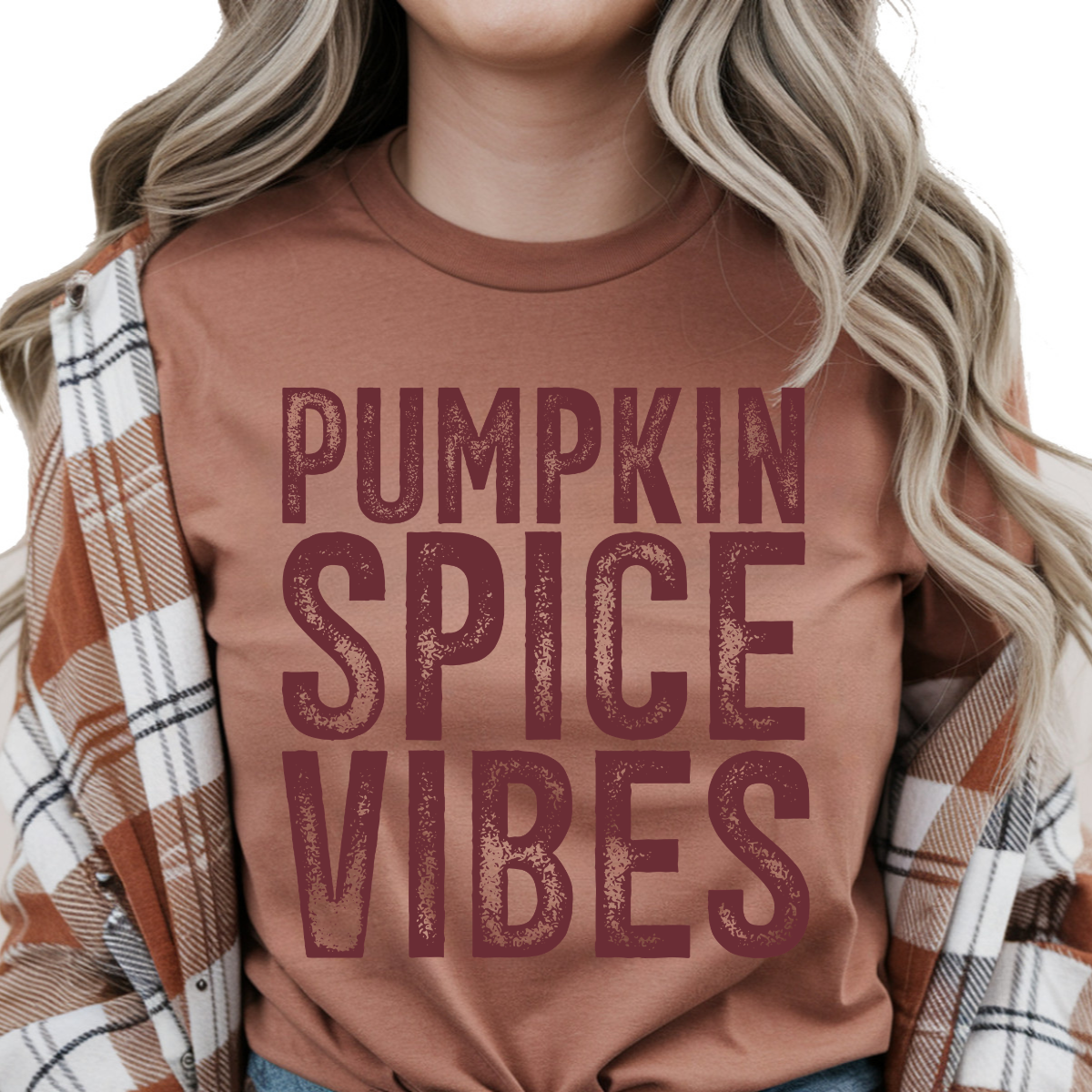 Pumpkin Spice Vibes DTF Transfer