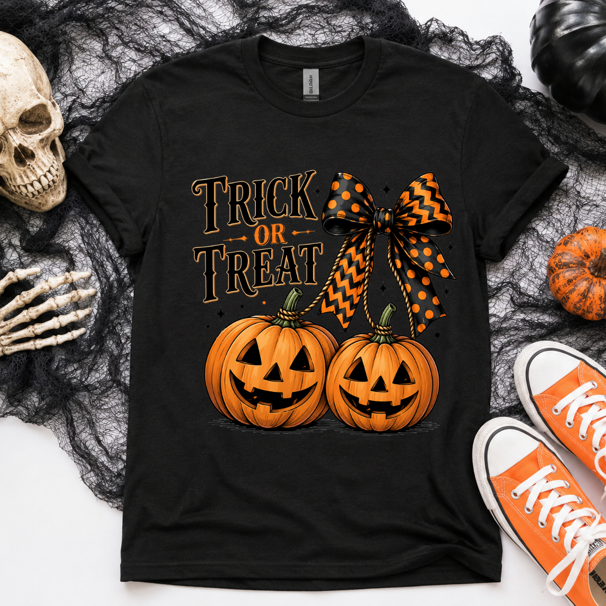 Pumpkins Trick Or Treat DTF Transfer