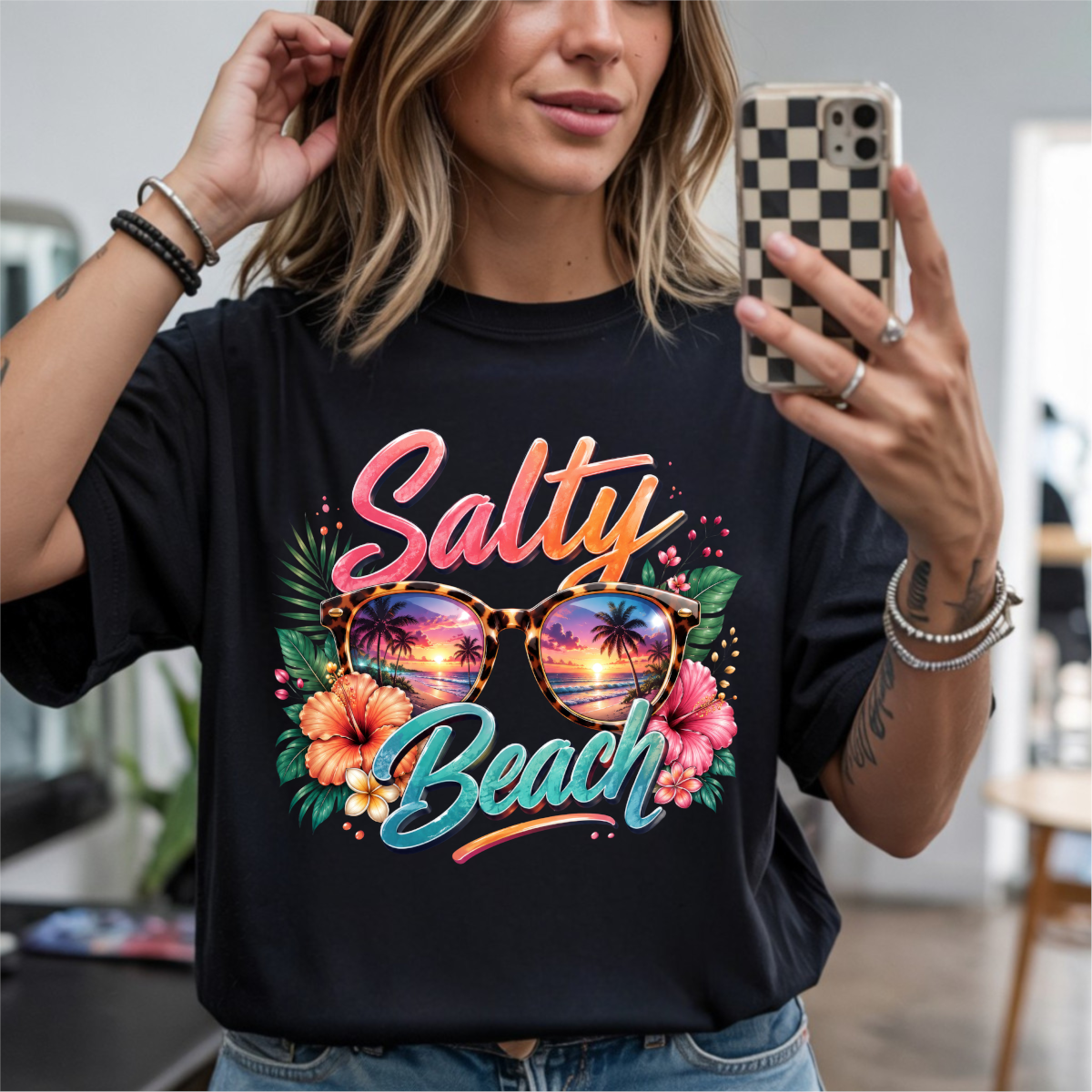 Salty Beach DTF Transfer