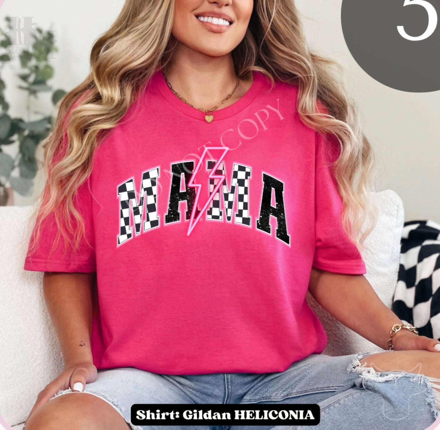 Design - Mama Checkered