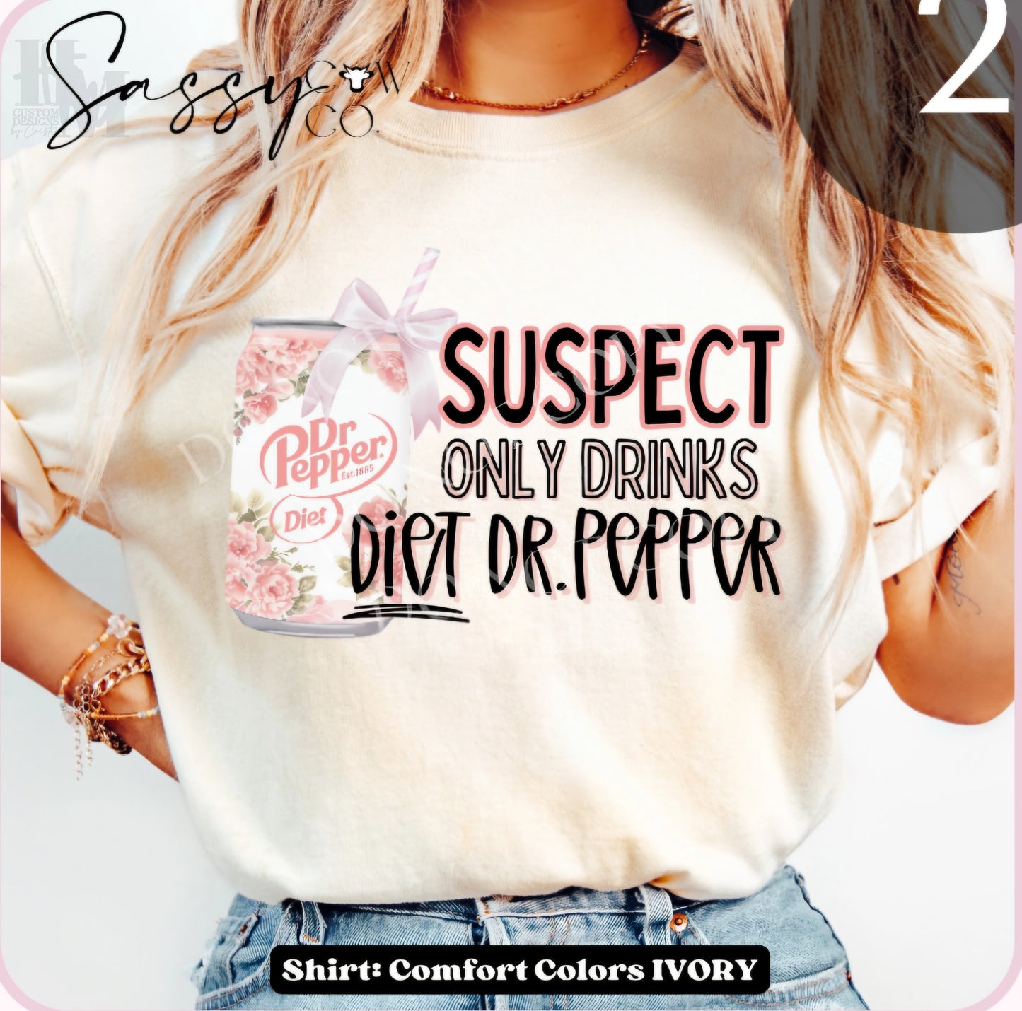 Design - Suspect Only Drinks Diet Dr Pepper