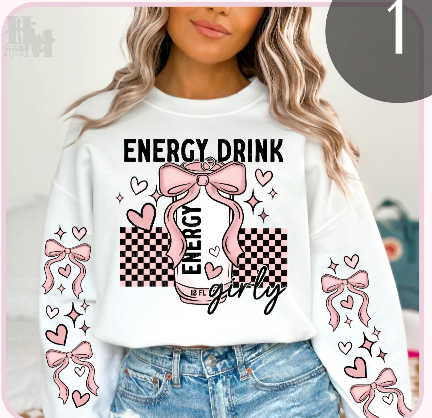 Design - Energy Drink Girly