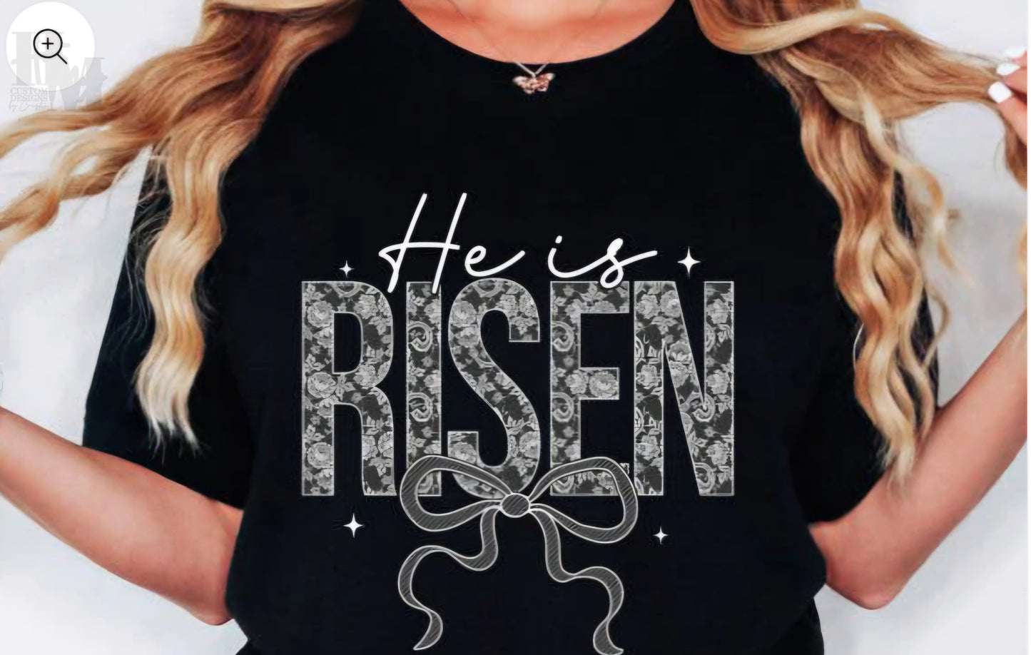 Design - He Is Risen Lace