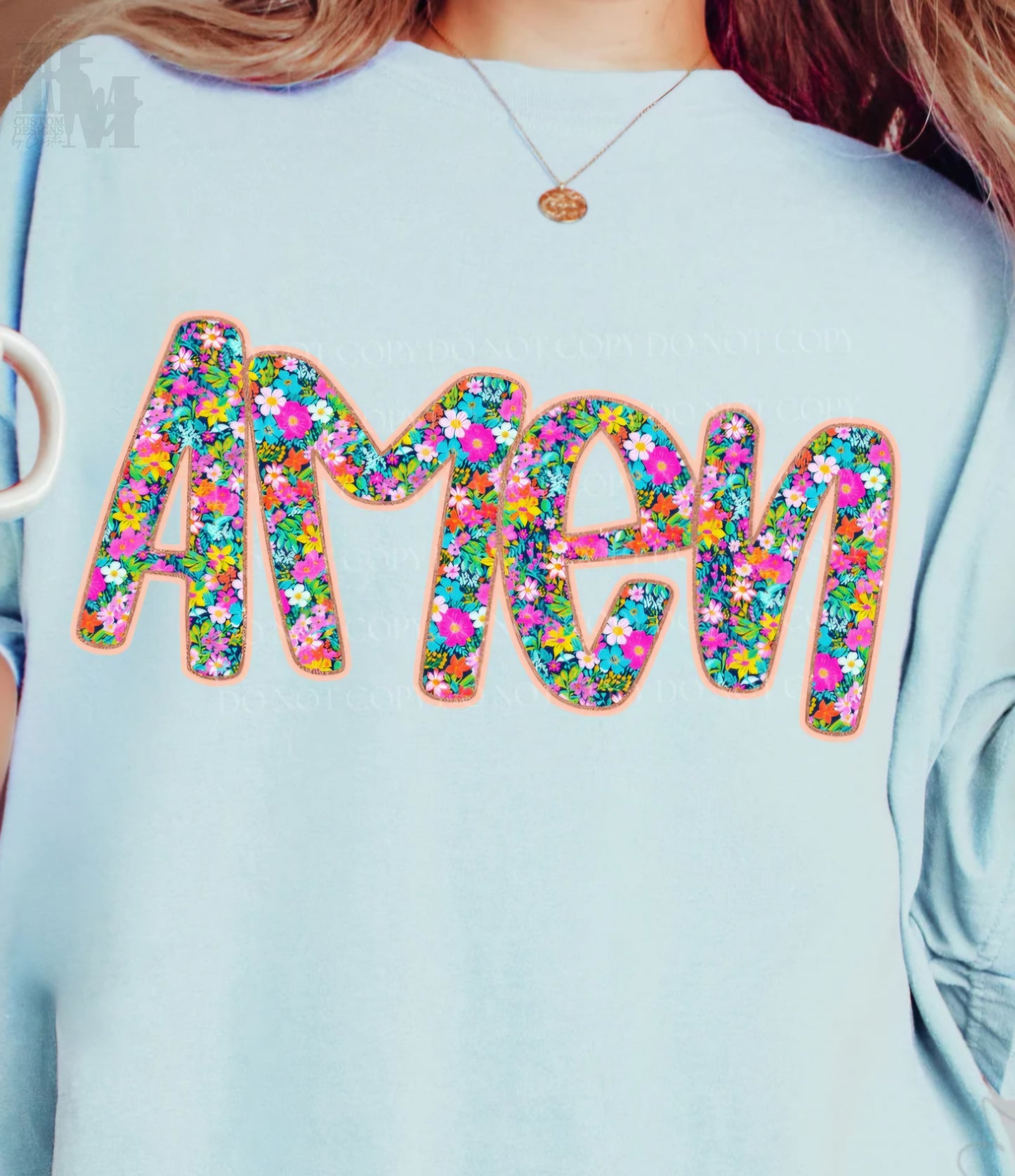 Design - Floral Amen