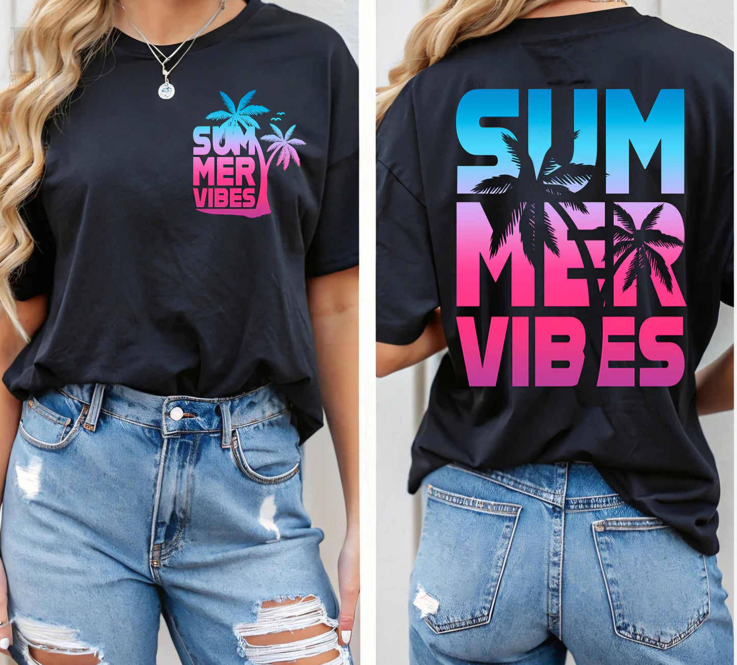 Design - Summer Vibes Palm Trees