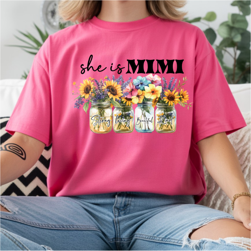 She Is Mimi DTF Transfer