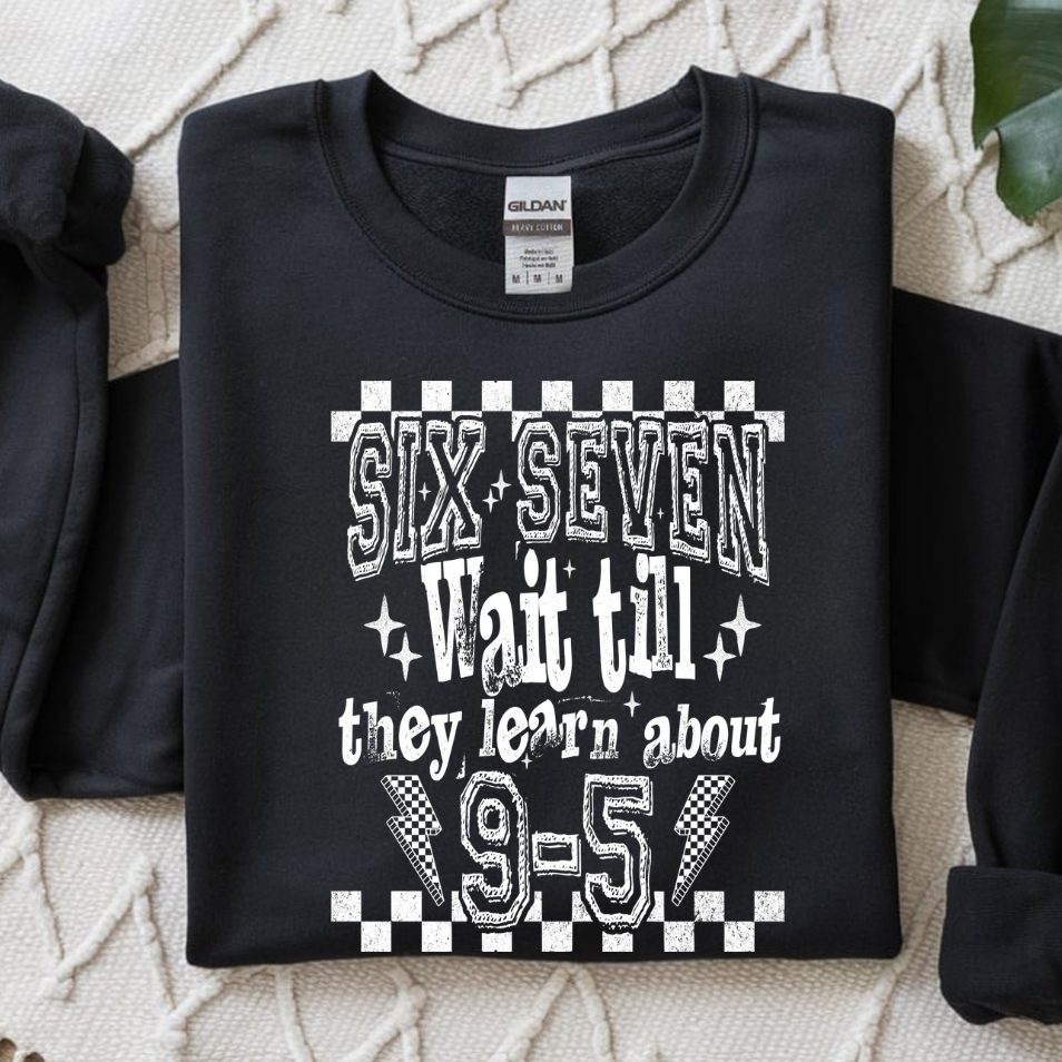 Six Seven 9-5 DTF Transfer