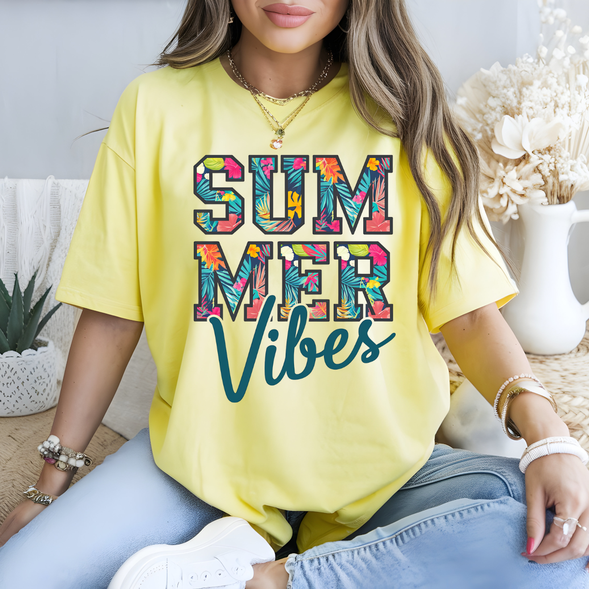 Summer Vibes DTF Transfer