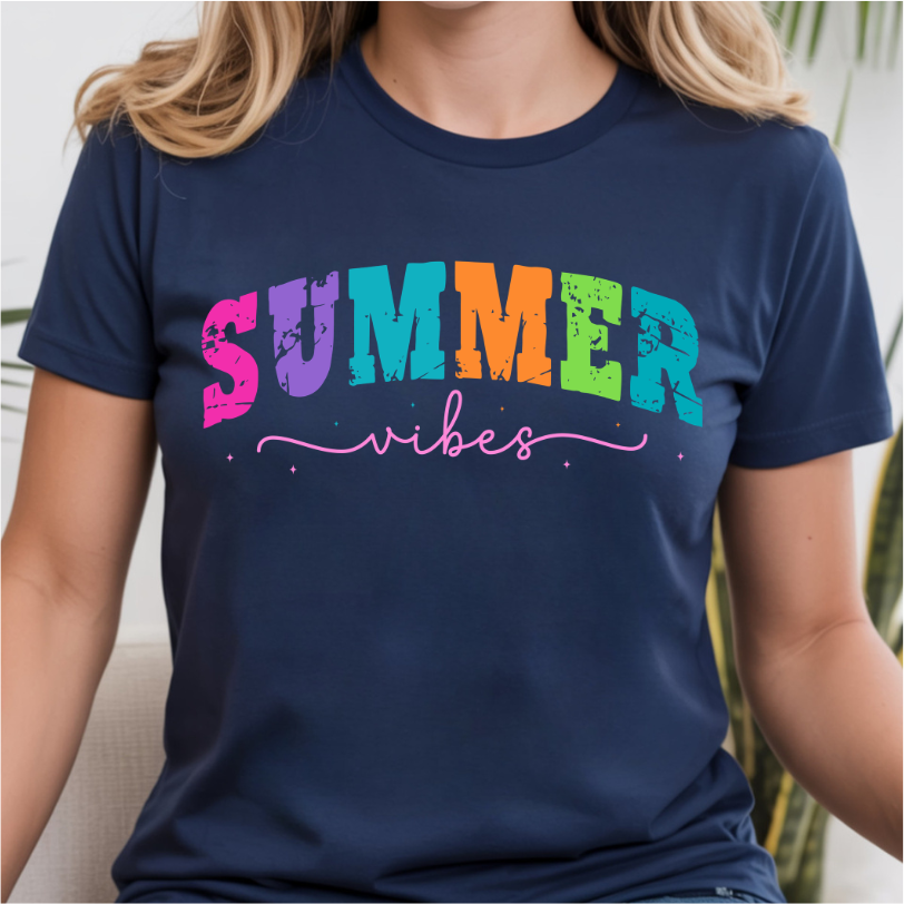 Summer Vibes Sun Kissed DTF Transfer