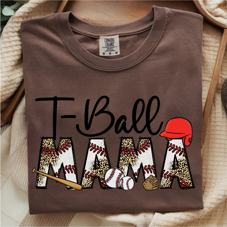 T-Ball Mama DTF Transfer