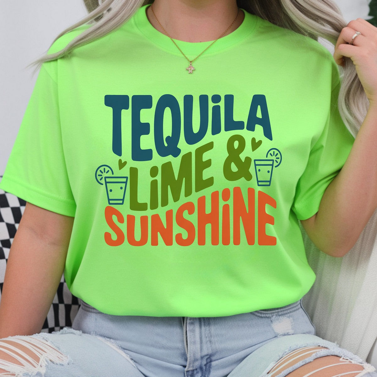 Tequila Lime Sunshine DTF Transfer