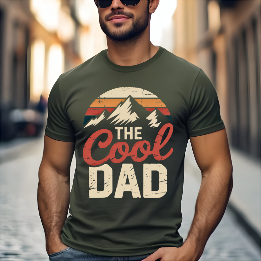 The Cool Dad DTF Transfer