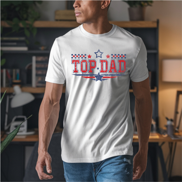 Top Dad DTF Transfer
