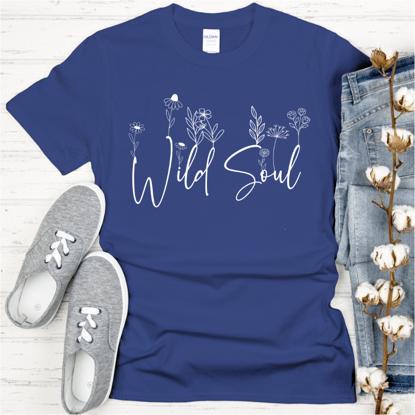 Wild Soul Flowers DTF Transfer
