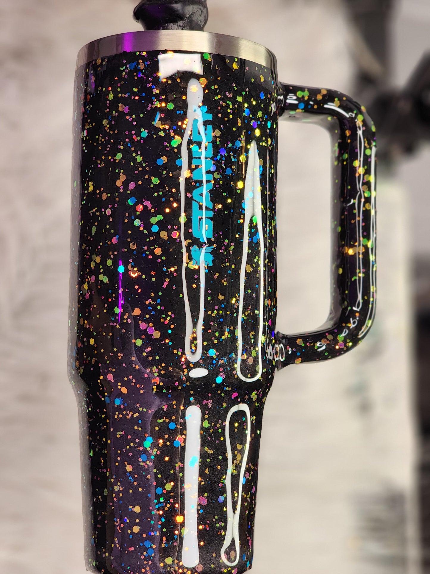 30 Oz Stanley Tumbler Glow Glitter Protour