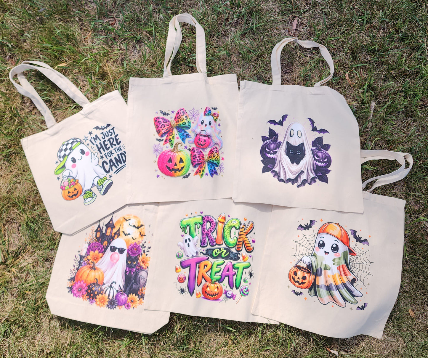 Halloween Canvas Tote
