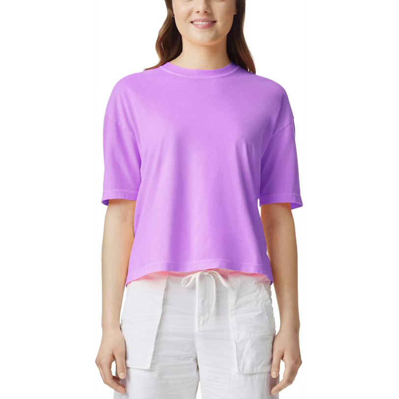 Exclusive PREORDER "In My TikTok Restriction Era" Comfort Colors Crop T-Shirt