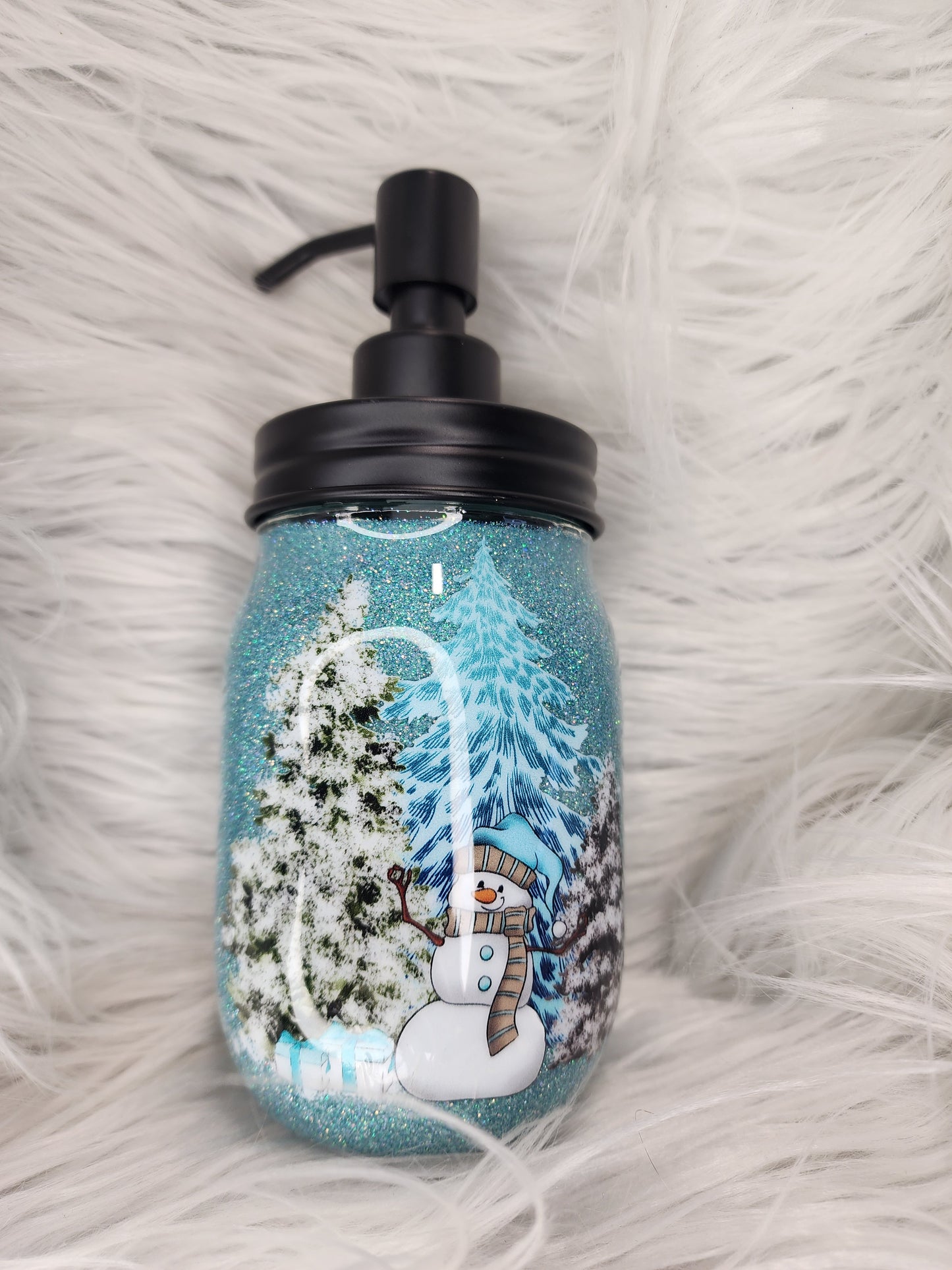 Custom Mason Jar Soap Dispenser