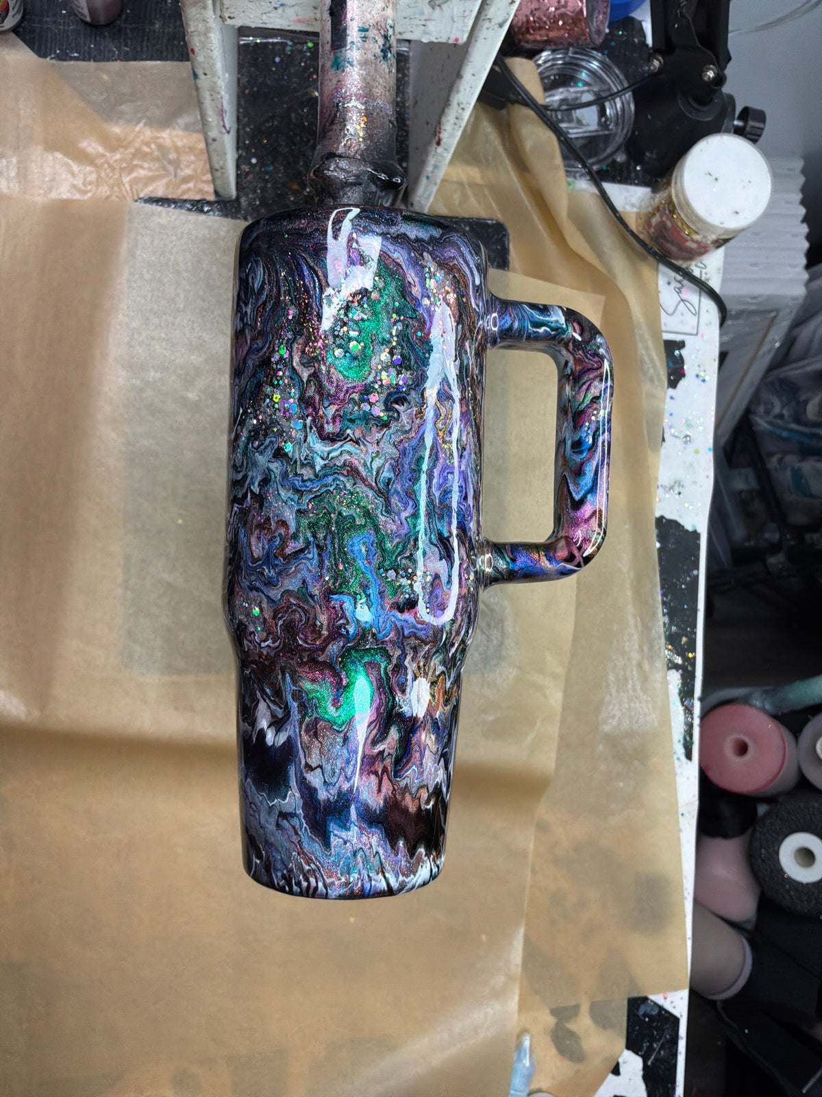 30 Oz Handle Tumbler