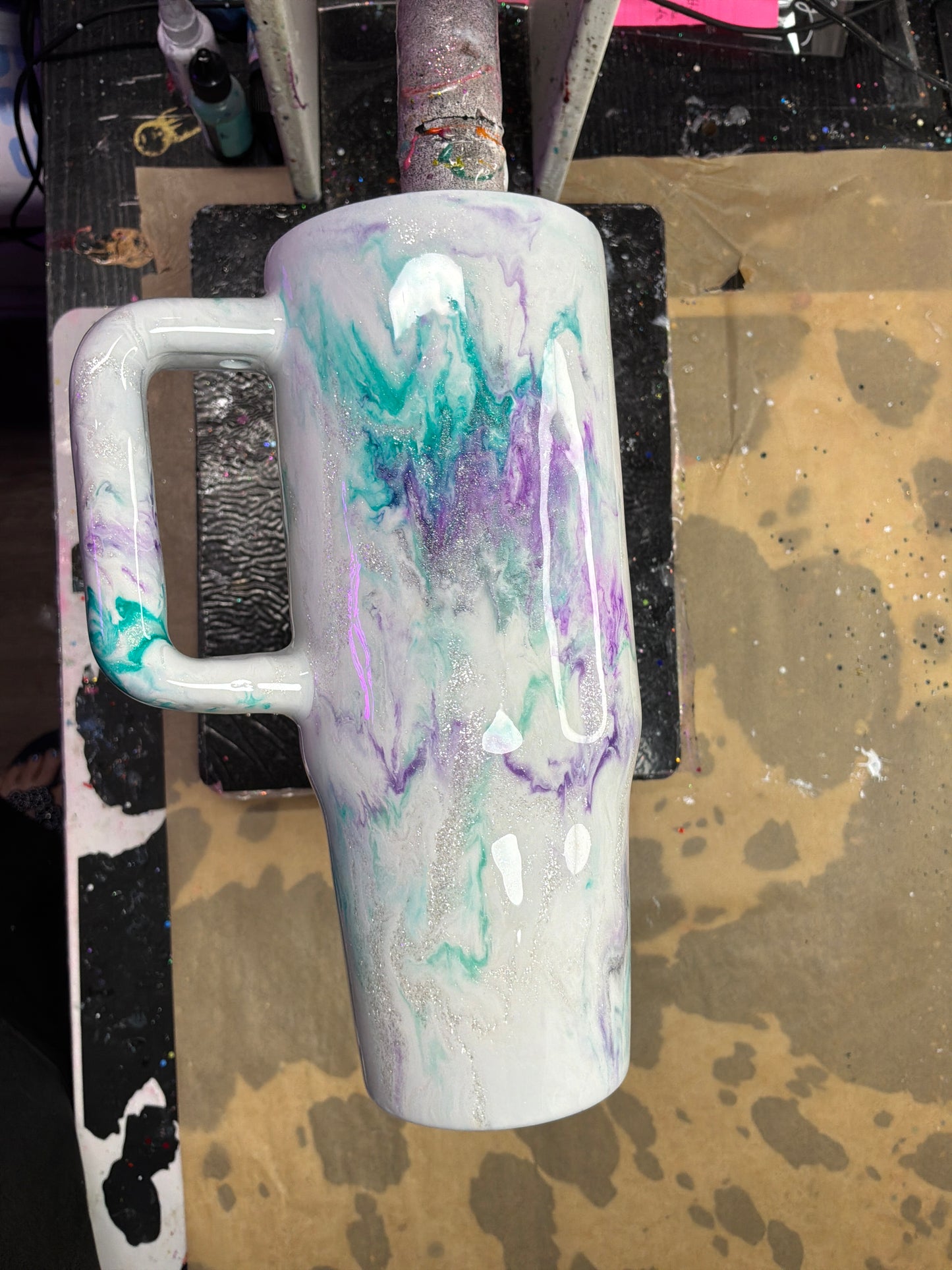 30 Oz Handle Tumbler
