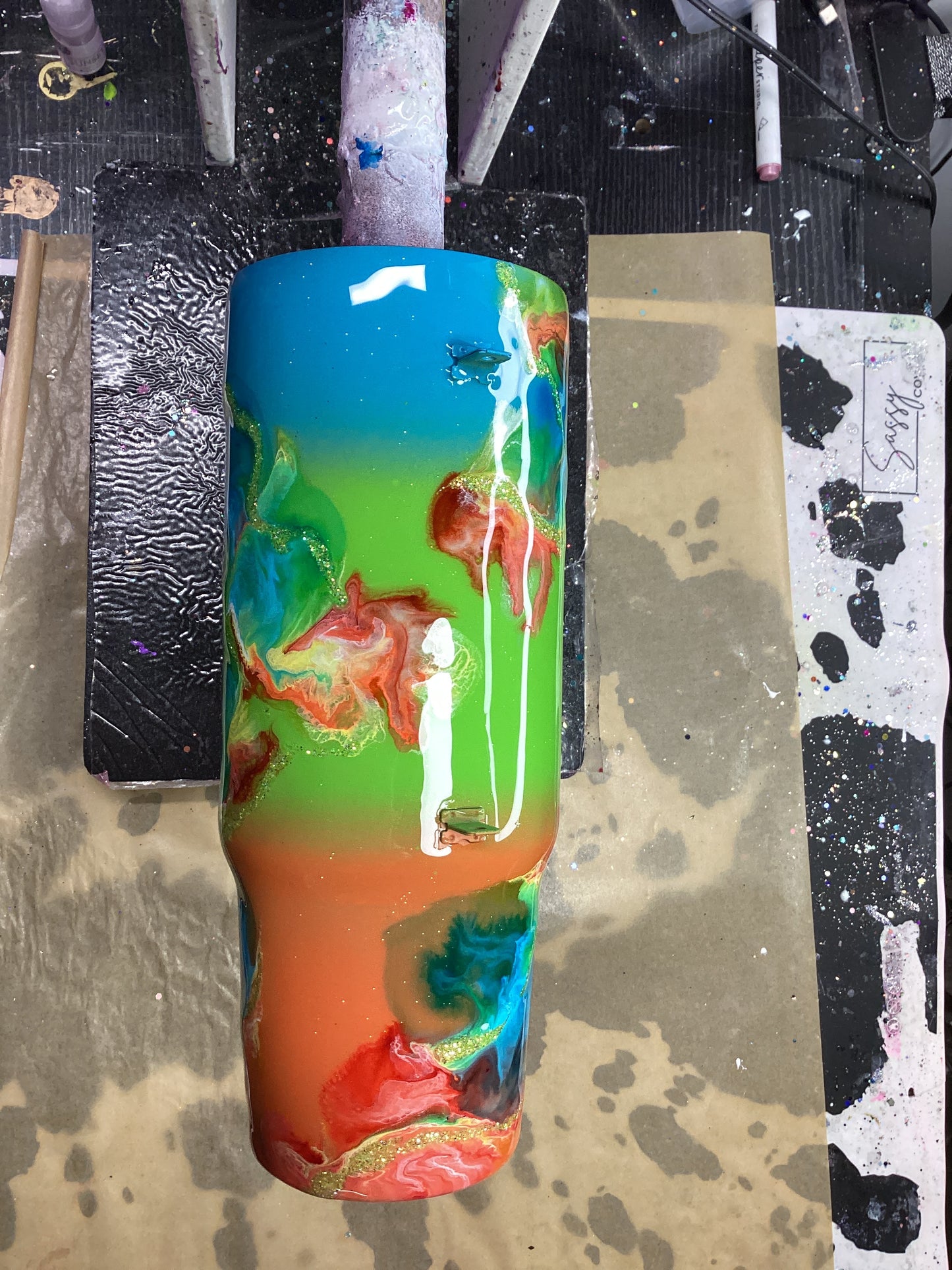 30 Oz Handle Tumbler