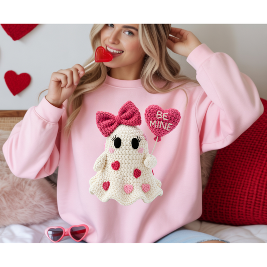 Be Mine Ghost DTF Transfer